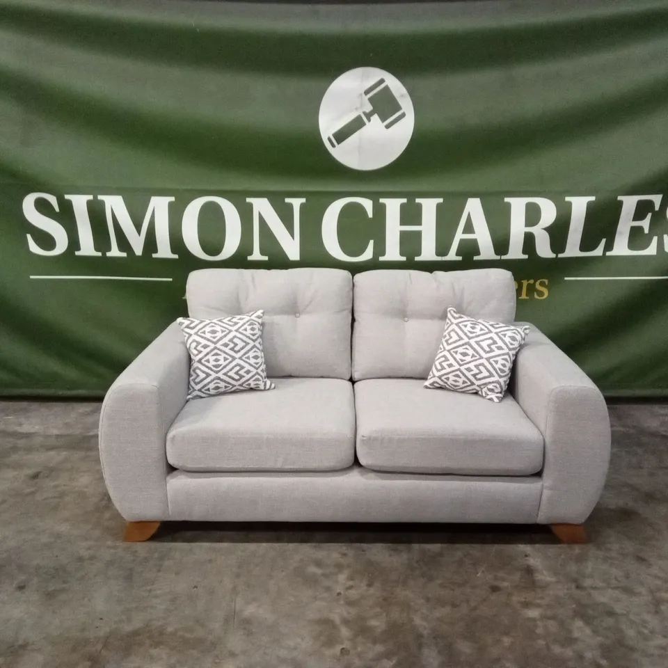 PRENT FABRIC 2 SEATER SOFA RRP £749