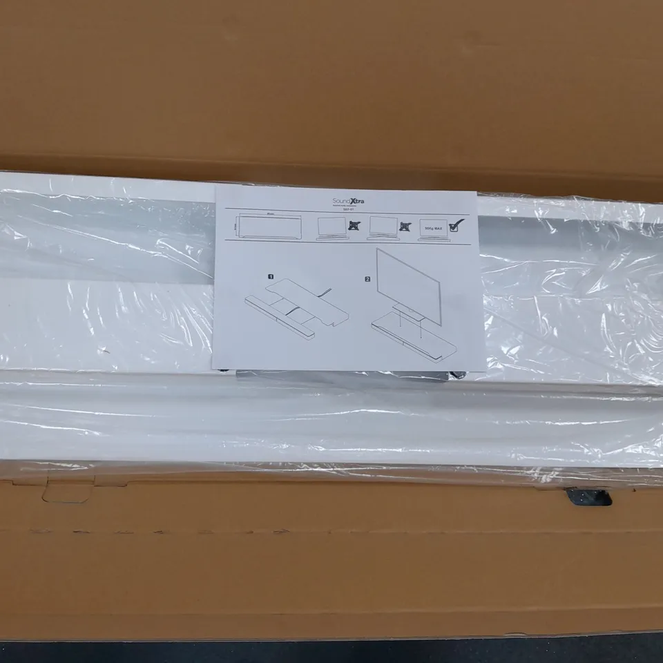 BOXED- SOUNDXTRA ST300-ST TV STAND FOR BOSE SOUNDTOUCH 300 WHITE