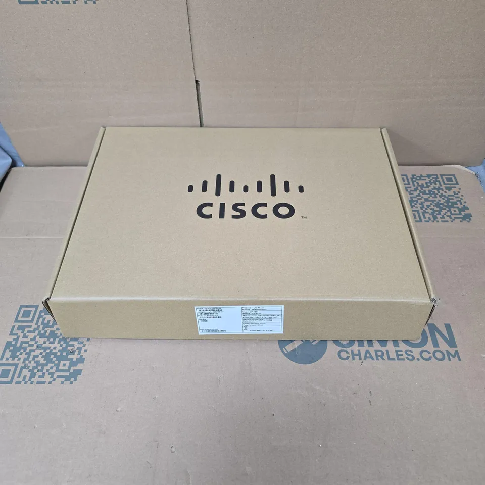 5 BOXED CISCO 8831 UNIFIED IP CONFERENCE PHONES