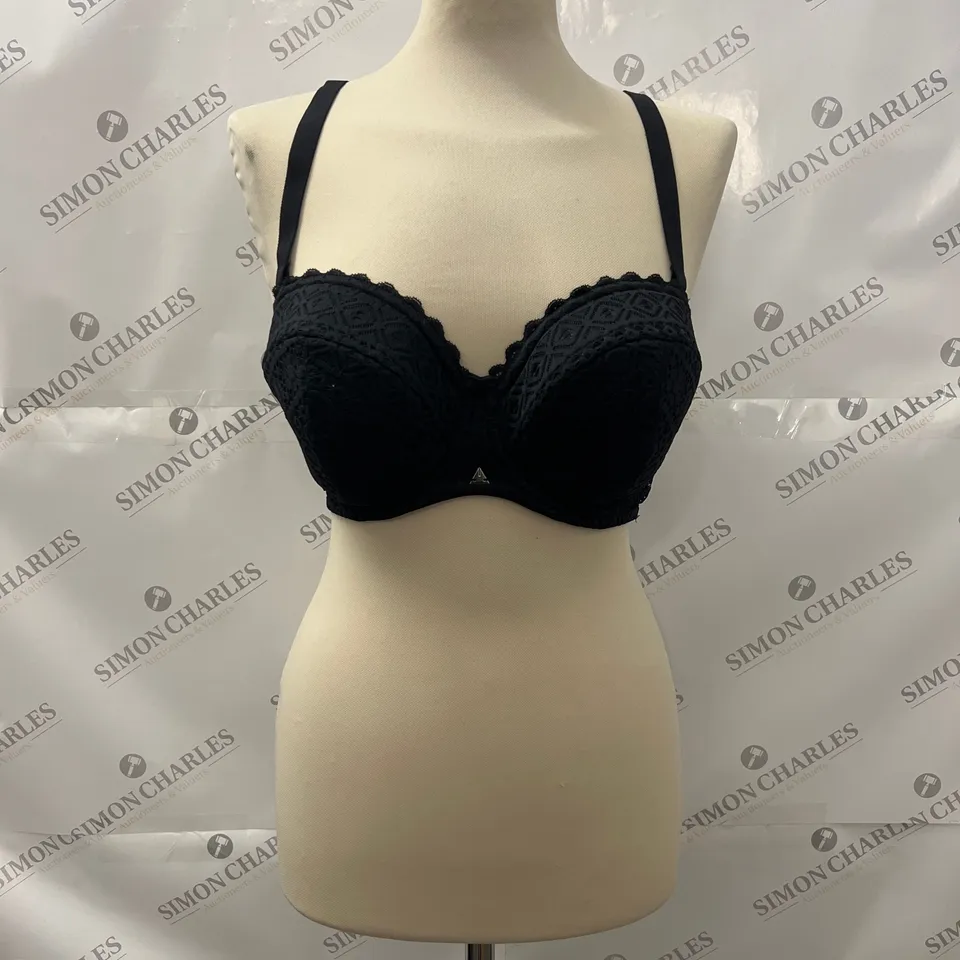 BEIJA LONDON NO DOUBT Z BRA IN BLACK SIZE 32F