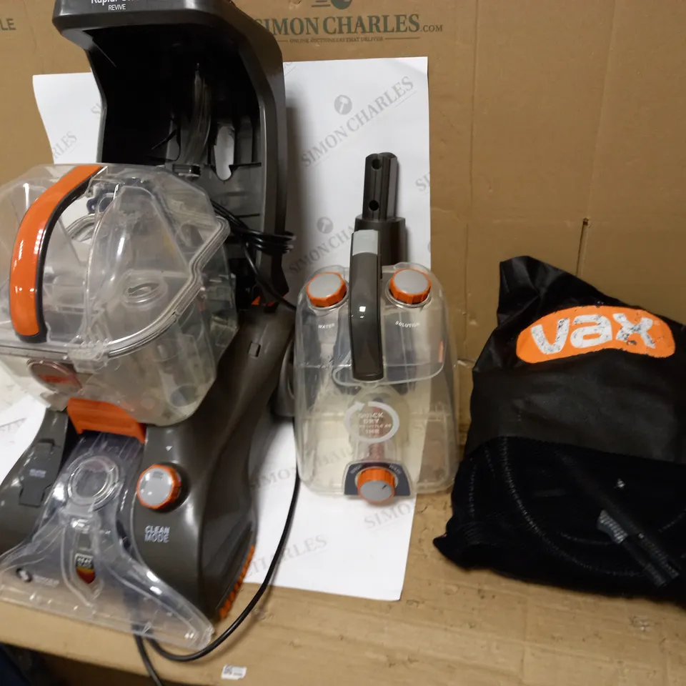 VAX RAPID POWER REVIVE CARPET WASHER