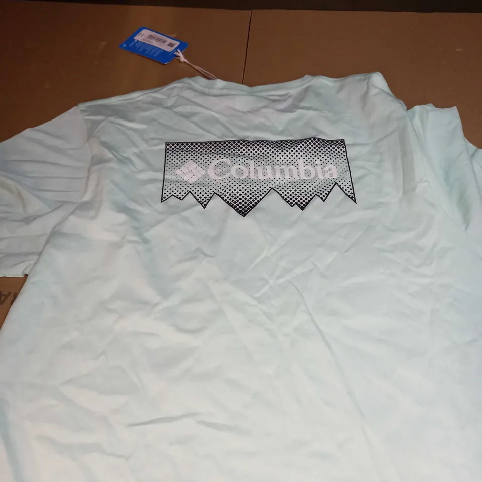 COLUMBIA LOGO T-SHIRT SIZE M
