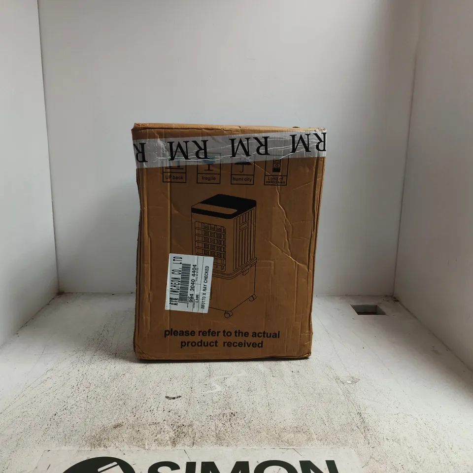 WHITE AIR COOLER – BOXED 