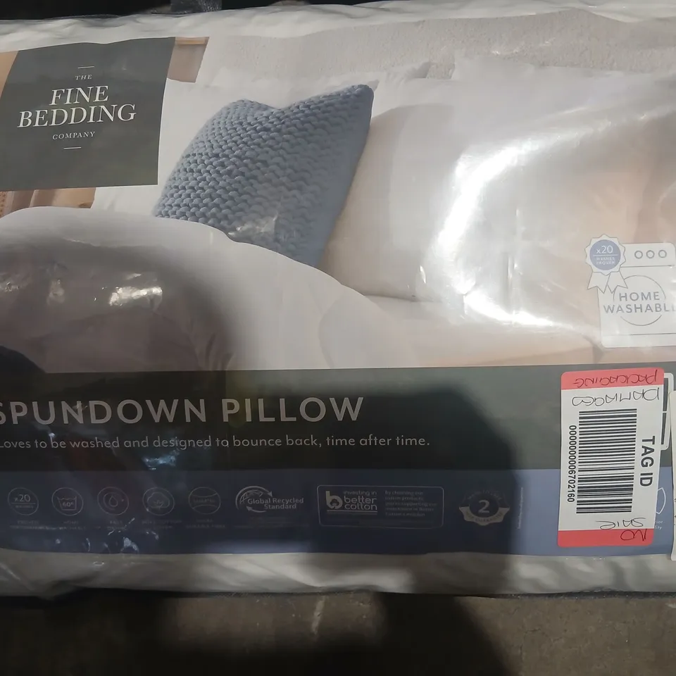 THE FINE BEDDING COMPANY SPUN-DOWN PILLOW
