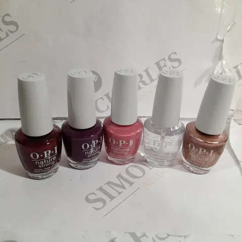 SET OF 5 OPI NAIL VARNISH'S