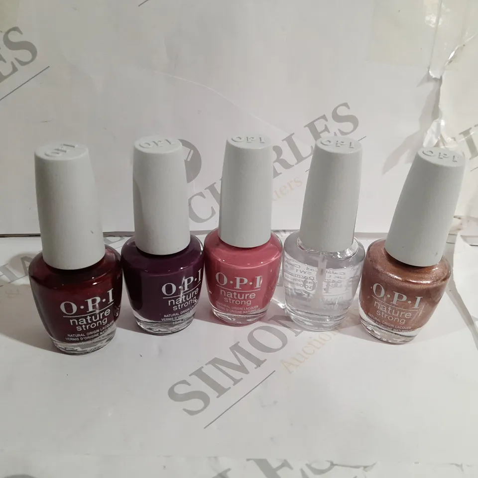 SET OF 5 OPI NAIL VARNISH'S