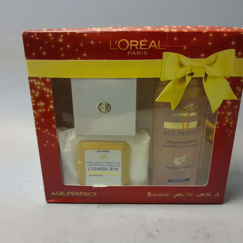 BOXED LOREAL PARIS AGE PERFECT SET