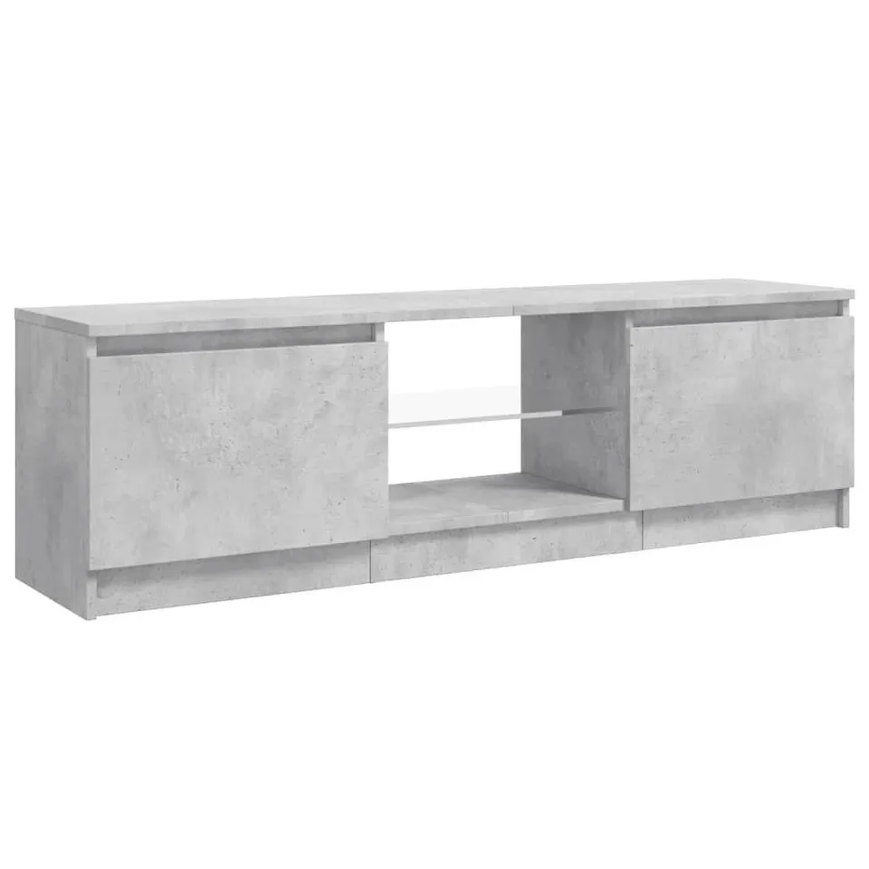 BOXED LABONTE TV CABINET WITH LED LIGHTS 120 x 30 x 35.5CM (1 BOX)
