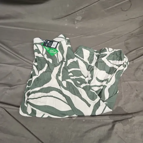 WHITE STUFF JADA JERSEY MAXI SKIRT IN GREEN PRINT SIZE 14R