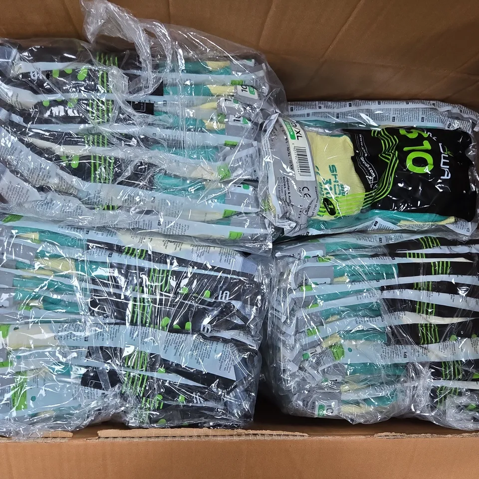 APPROXIMATELY 80 PAIRS OF SHOWA 310 GLOVES IN GREEN - 10/XL