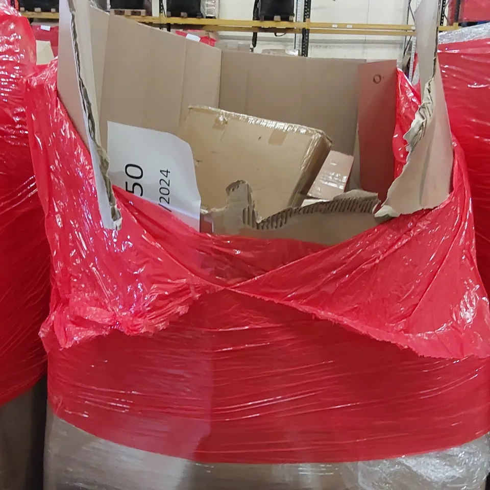 PALLET OF ASSORTED ITEMS INCLUDING: HENRY HOOVER. PORTABLE TOILET SEAT, CAR BOOT TROLLEY, STEP LADDER