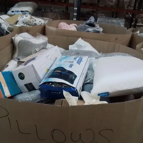 PALLET TO CONTAIN A LARGE QUANTITY OF PILLOWS