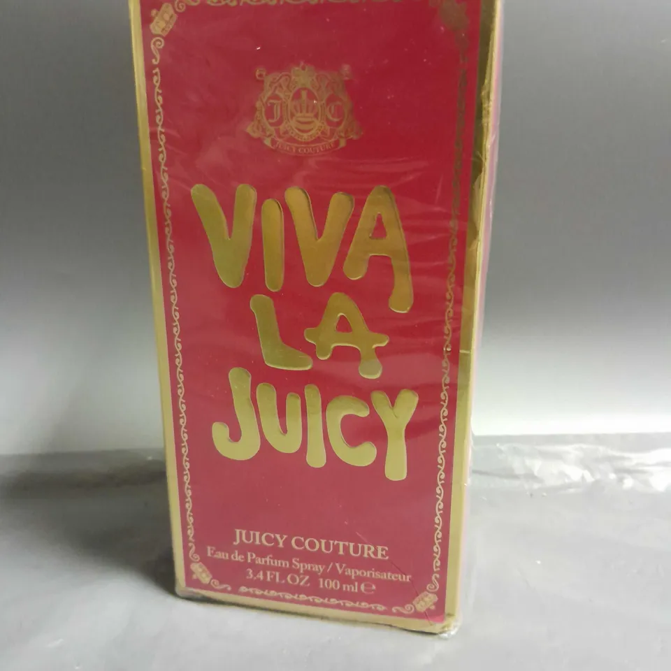BOXED AND SEALED VIVA LA JUICY JUICY COUTURE EAU DE PARFUM 100ML