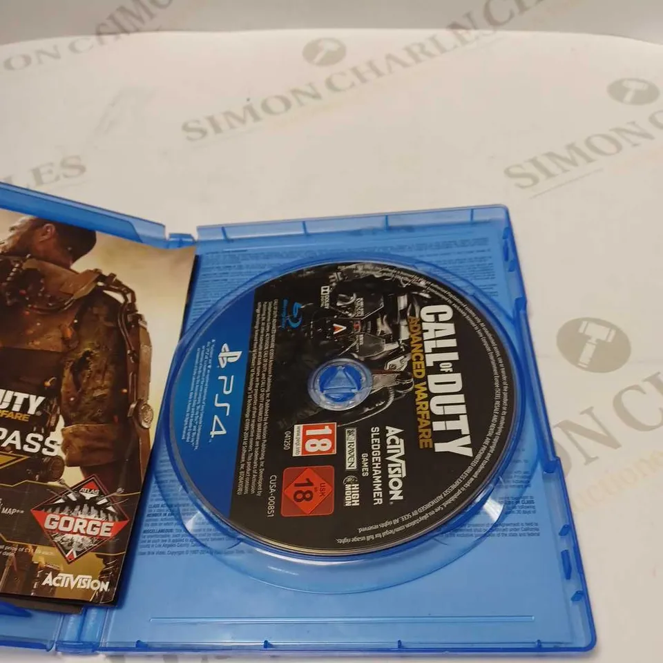 PS4 CALL OF DUTY ADVANCED WARFARE DAY ZERO EDITION 