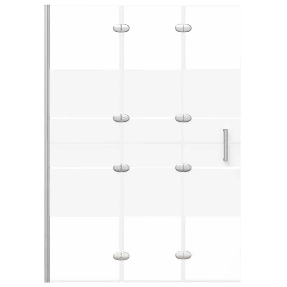 BOXED BRALAN 1400MM H FOLDING/BI-FOLD SEMI-FRAMELESS TUB DOOR