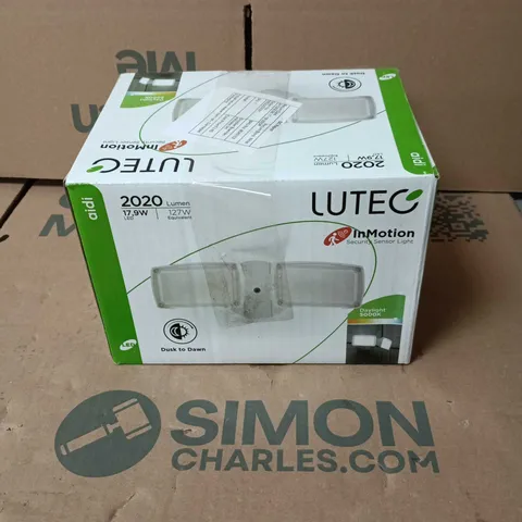 LUTEC IN MOTION SECURITY SENSOR LIGHT BOXED DAYLIGHT 5000K