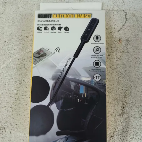 HELMET BLUETOOTH HEADSET – UNIVERSAL FIT 