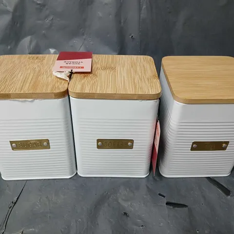 TYPHOON SUGAR, TEA & COFFEE STORAGE TUBS