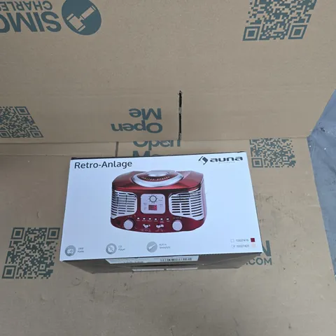 AUNA RETRO FM RADIO CD PLAYER 