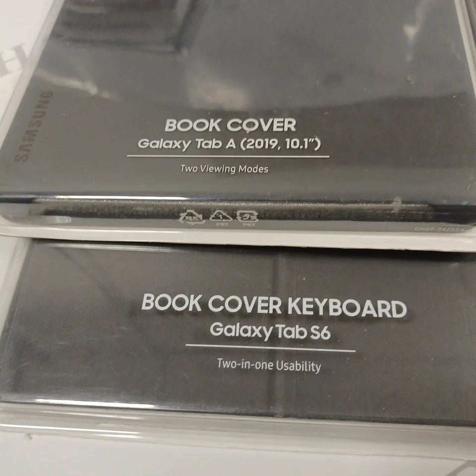 LOT OF 4 ASSORTED SAMSUNG TABLETS COVERS