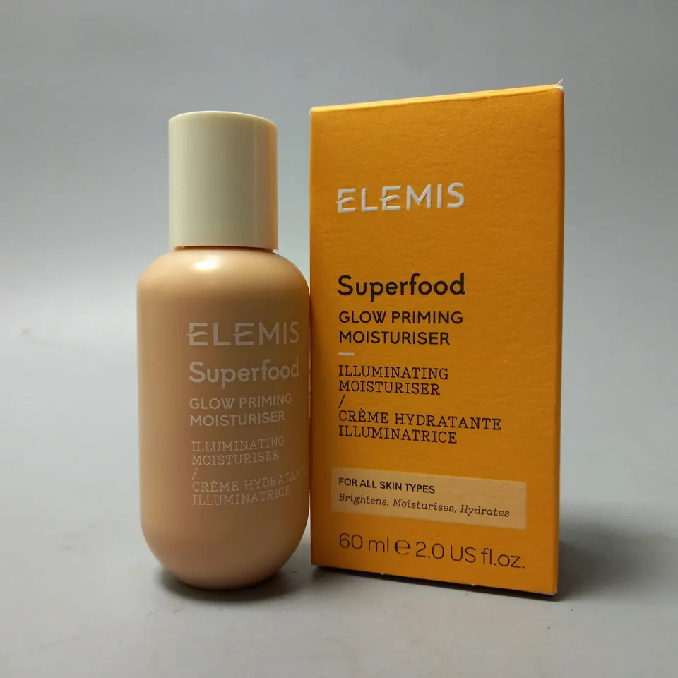 BOXED ELEMIS SUPRFOOD GLOW PRIMING MOISTURISER (60ml)