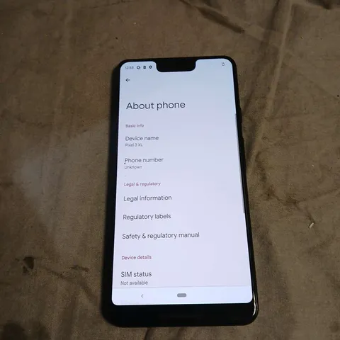 GOOGLE PIXEL 3 XL – BLACK