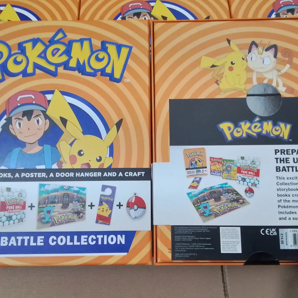 LOT OF 5 BRAND NEW POKEMON EPIC BATTLE COLLECTION SETS