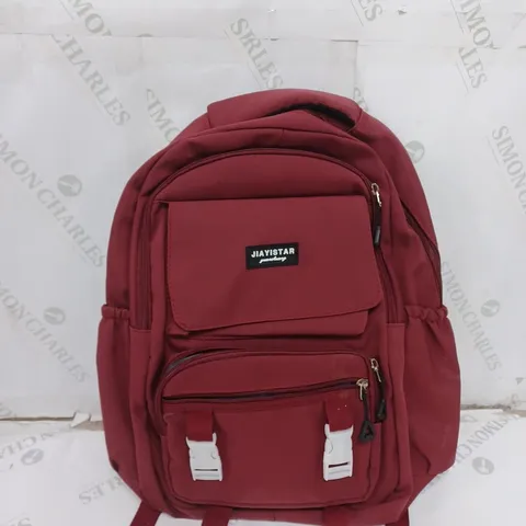 JIAYISTAR BURGENDY BACKPACK