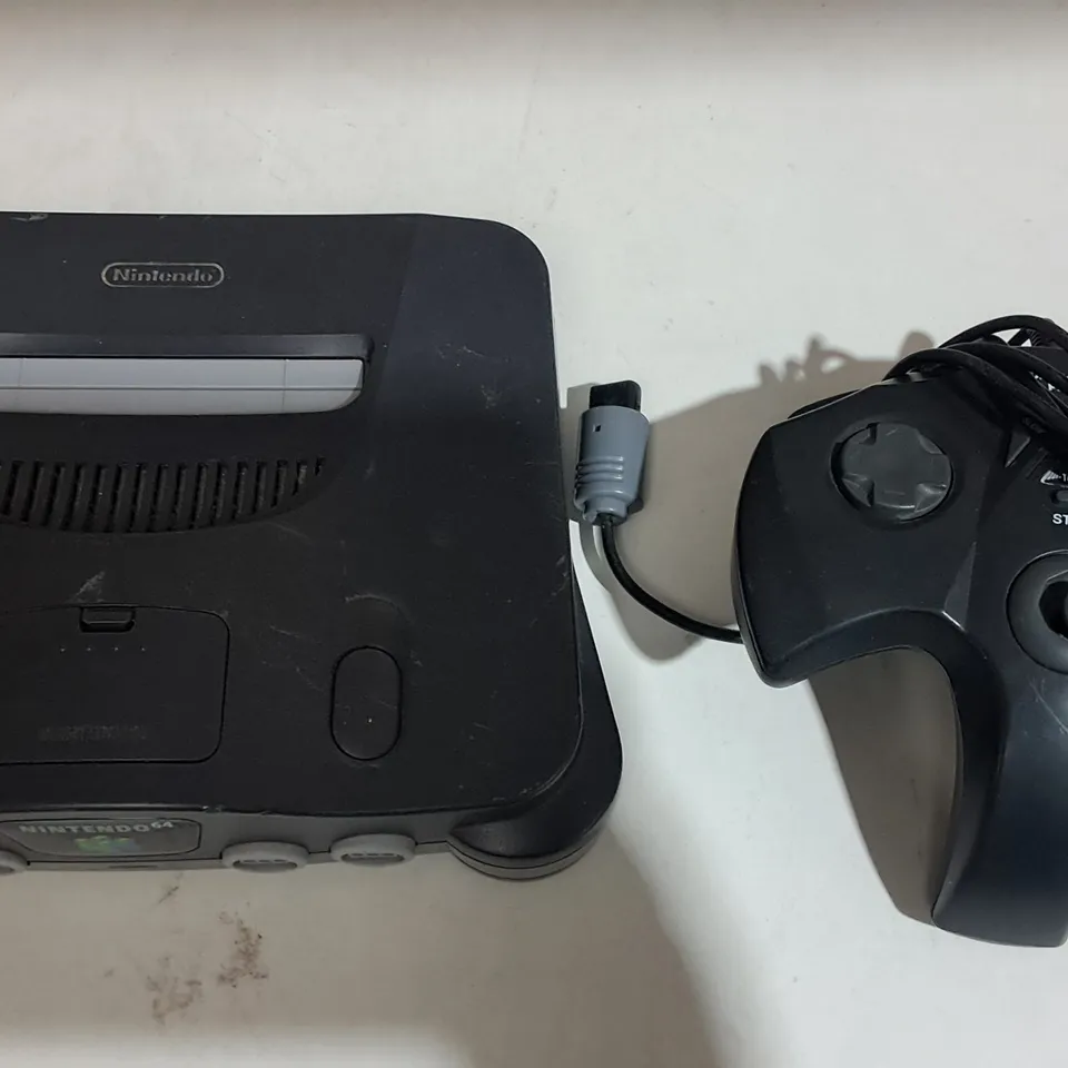 UNBOXED NINTENDO 64 CONSOLE WITH UNOFFICIAL CONTROLLER