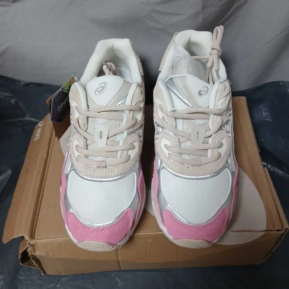 ASICS GEL-NYC SNEAKERS – WOMEN'S PINK/CREAM, UK 10