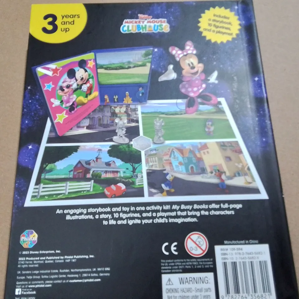 LOT OF 11 BRAND NEW DISNEY MICKEY MY BUSY BOOKS