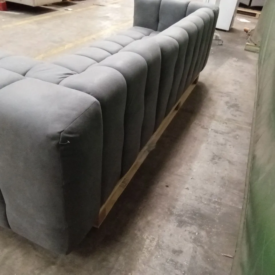 ALUXO TRIBECA MODERN FABRIC CORNER SOFA L SHAPE