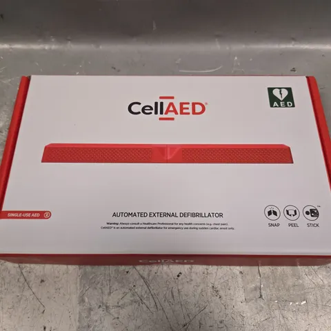 BOXED SEALED CELLAED AUTOMATED EXTERNAL DEFIBRILLATOR 