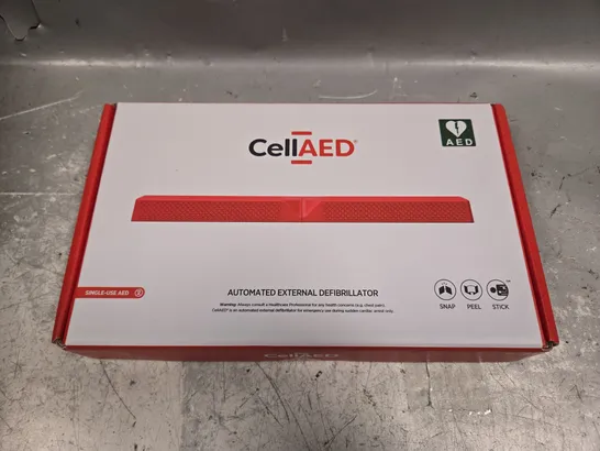 Lot 8666: BOXED SEALED CELLAED AUTOMATED EXTERNAL DEFIBRILLATOR ...
