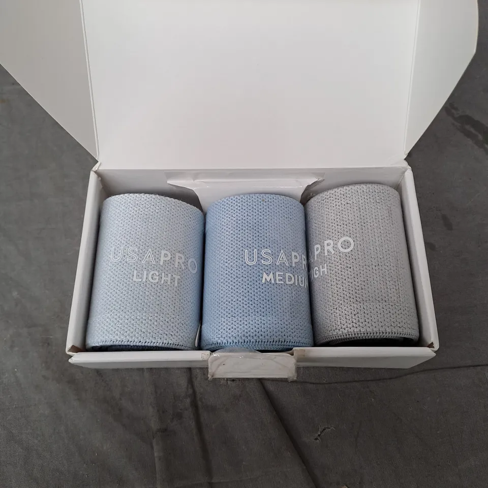 BOXED USA PRO WOVEN RESISTANCE BANDS 