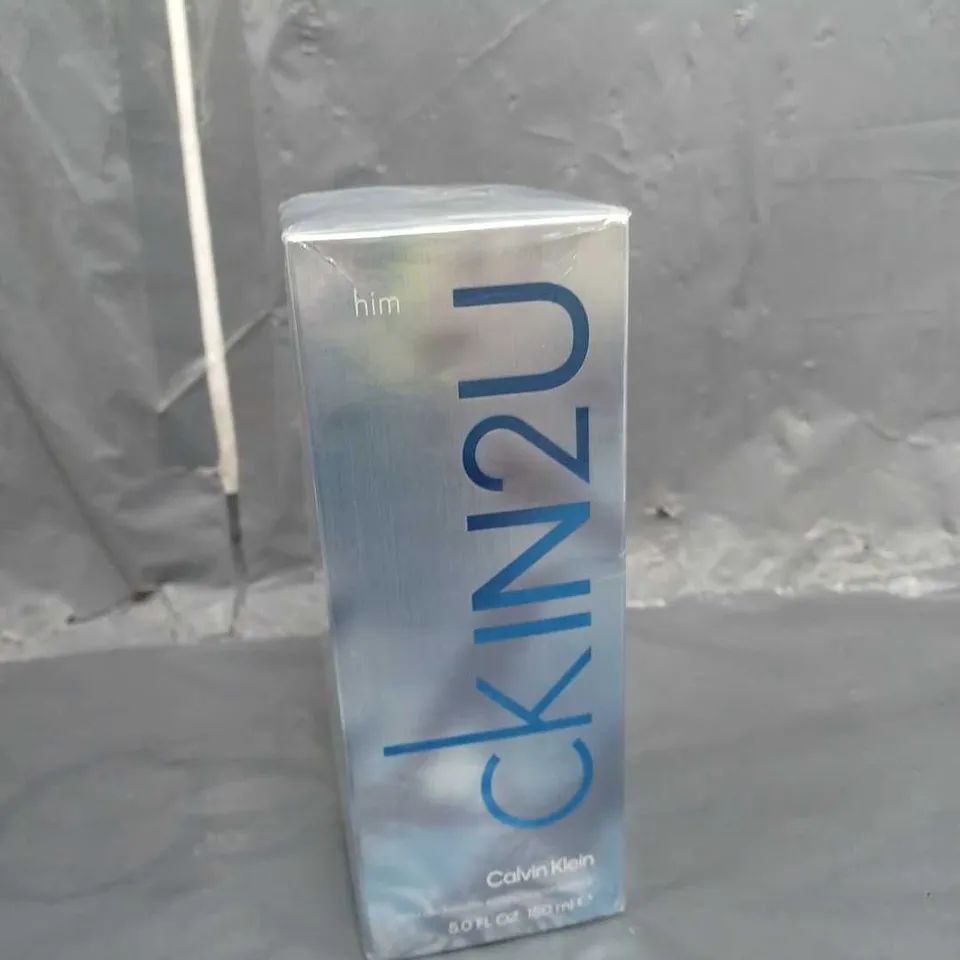 BOXED and sealed CALVIN KLEIN CKIN2U HIM EAU DE TOILETTE 150ML  RRP £62