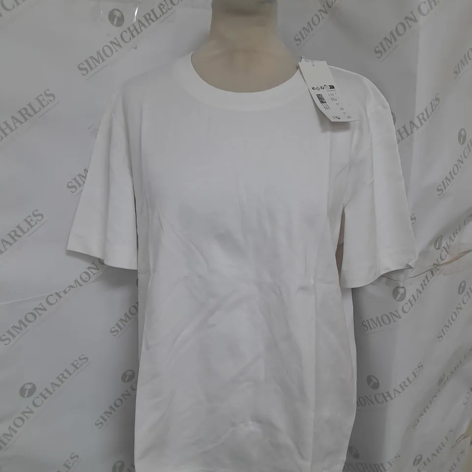 ARKETT SOFT TEE IN WHITE SIZE M