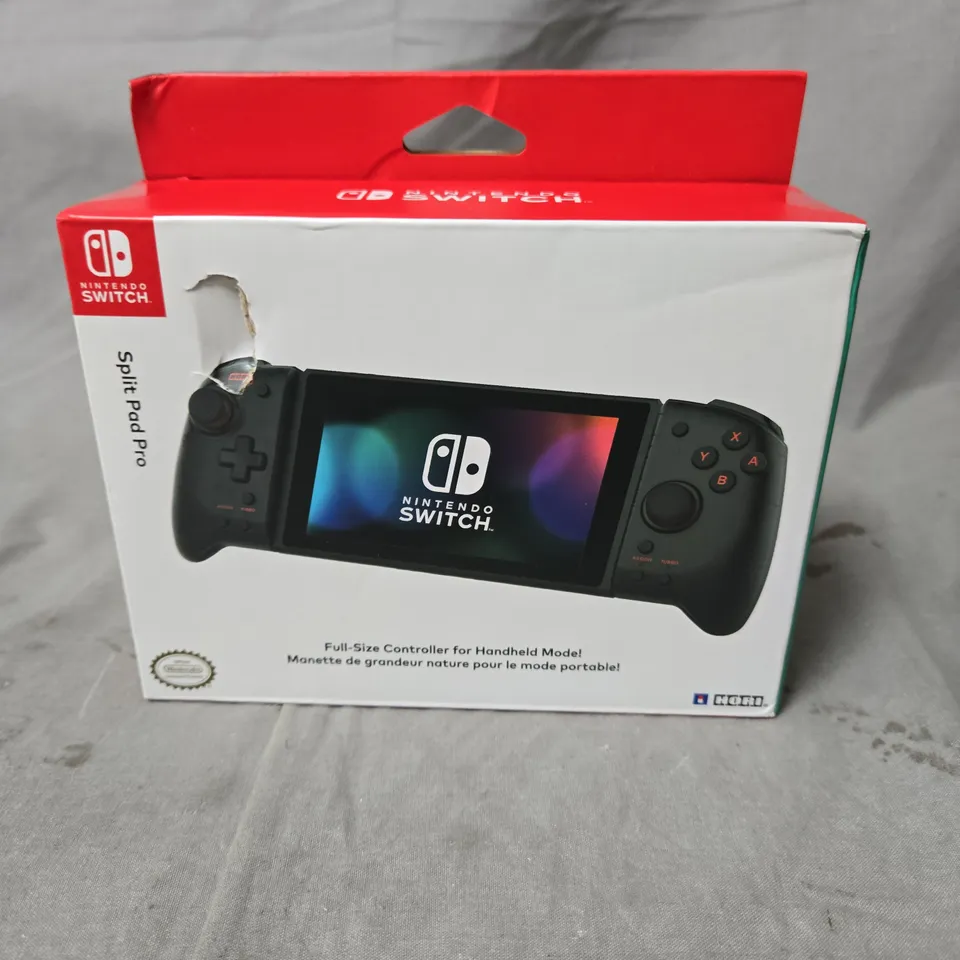 HORI SPLIT PAD PRO (TRANSPARENT BLACK) FOR NINTENDO SWITCH