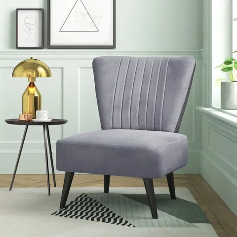 ROKOKO KENZO COCKTAIL CHAIR UPHOLSTERY COLOUR: DANISH GREY
