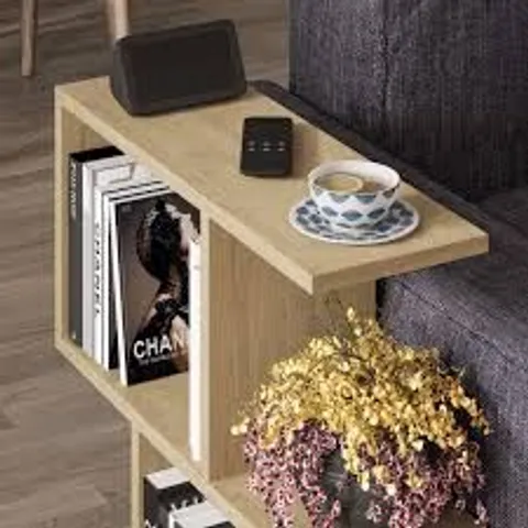 BOXED HOMEMANIA COFFEE TABLE IN SAPPHIRE AND OAK