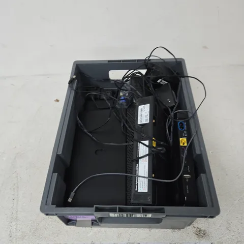 TOTE OF APPROXIMATELY 12 ASSORTED ITEMS TO INCLUDE: EE TV BOX PRO