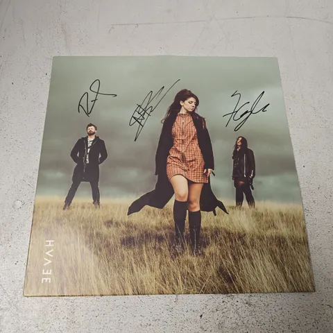 SIGNED EVAH β I DIDN'T SEE IT COMING VINYL