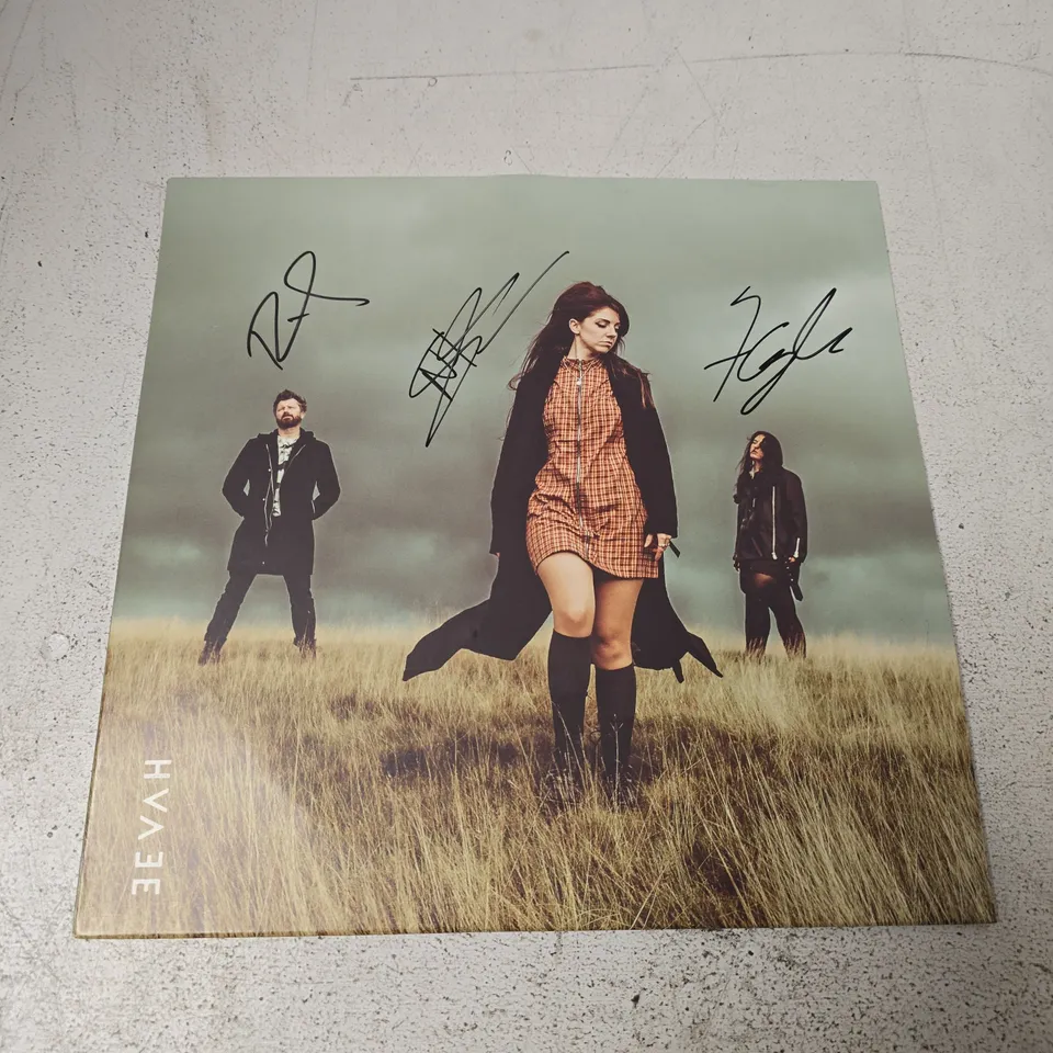 SIGNED EVAH – I DIDN'T SEE IT COMING VINYL 