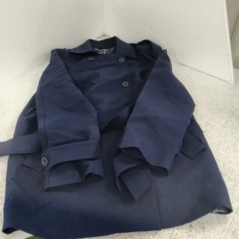 RUTH LANGFORD FASHION NAVY COAT (WOMEN) – WOOL/POLYAMIDE BLEND - UK12