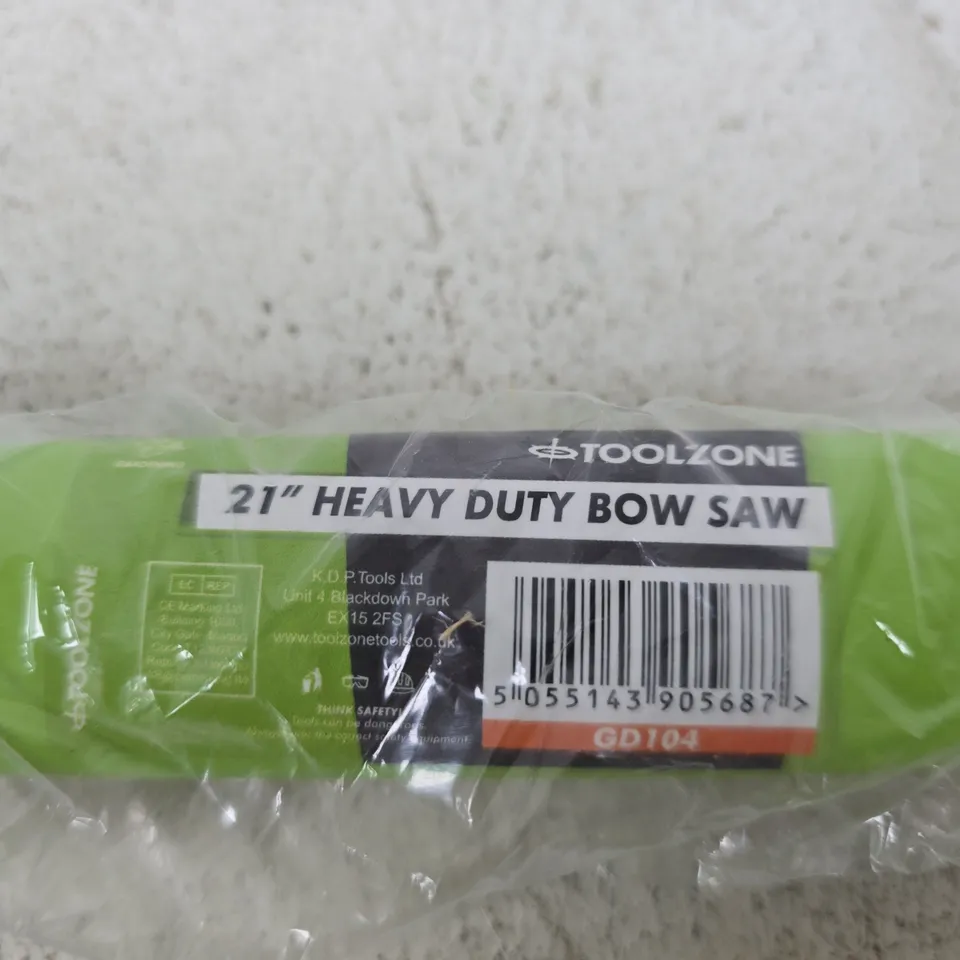 TOOLZONE 21" HEAVY DUTY BOW SAW