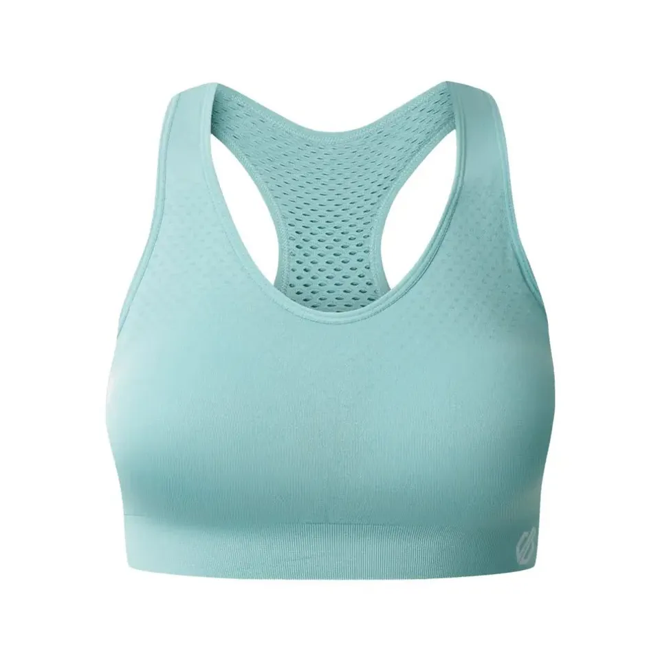 BRAND NEW REGATTA SPORTS BRA DON'T SWEAT IT III AQUIFER UK 14 - 16