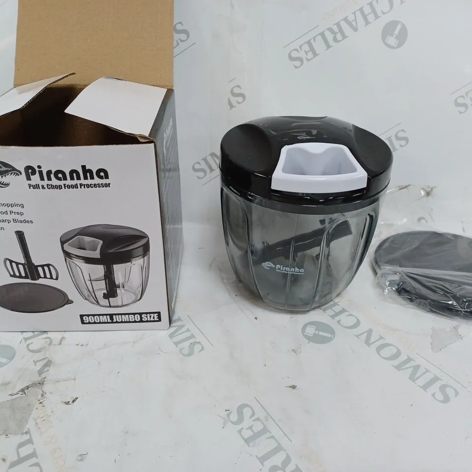 PIRANHA PULL & CHOP FOOD PROCESSOR X4