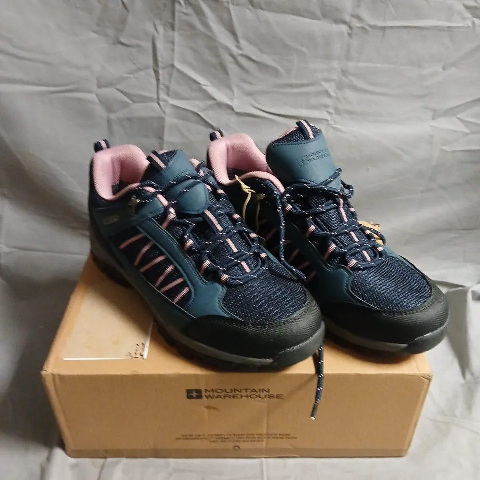 MOUNTAIN WAREHOUSE PATH WOMENS OUTDOOR WALKING TRAINERS - 8 