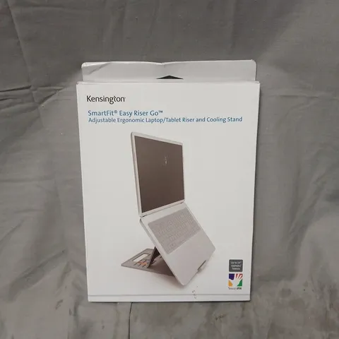 BOXED KENSINGTON SMARTFIT EASY RISER GO ADJUSTABLE ERGONOMIC LAPTOP RISER FOR 14 INCH LAPTOPS K50421EU