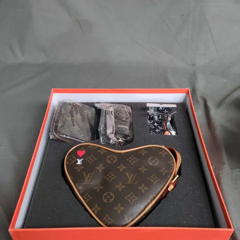 LOUIS VUITTON MONOGRAM HEART-SHAPED BAG